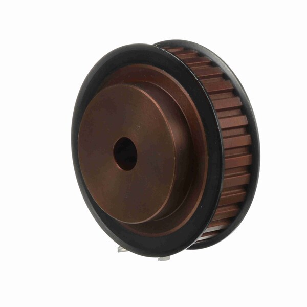 Steel Rough Bore Gearbelt Pulley, 32LB075
